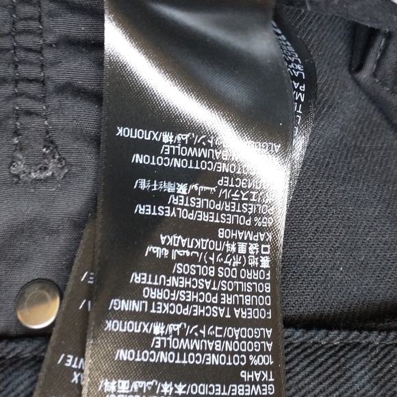 Balenciaga Jean Shorts Black Waist Size 30 Large High End Up Scale Preppy - Picture 9 of 9